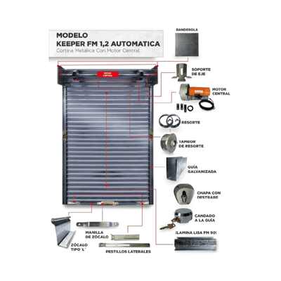 Cortina Metálica Motorizada