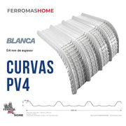 Curva PV4 Blanca