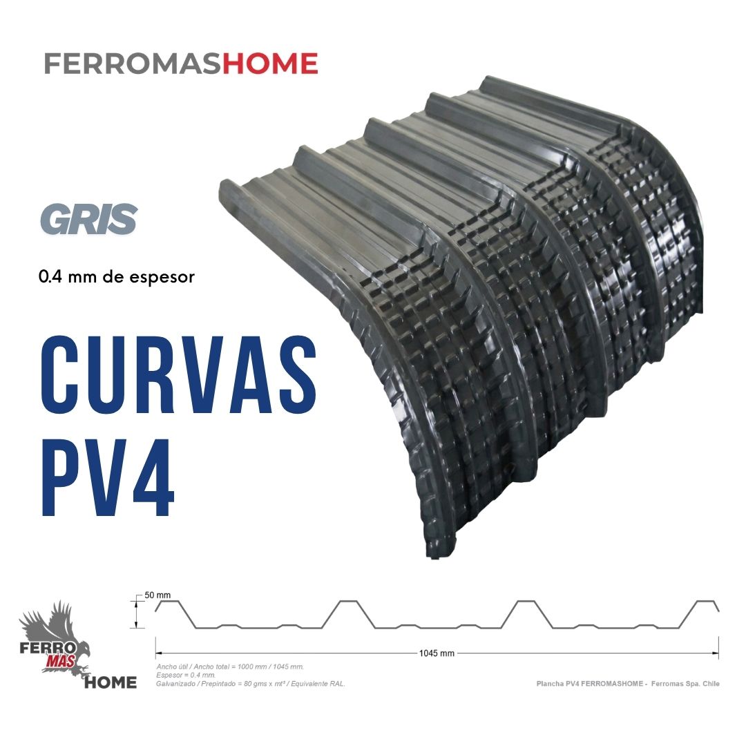 Curva PV4 Gris
