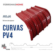 Curva PV4 Roja