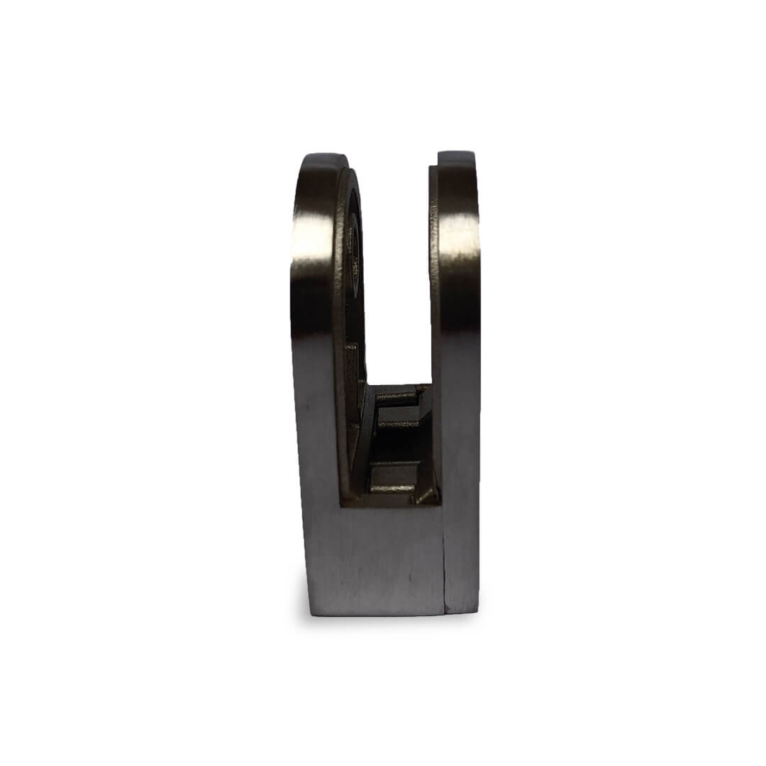 Pinza de Cabeza Redonda Base Recta para Vidrio