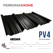 Plancha PV4 Negra